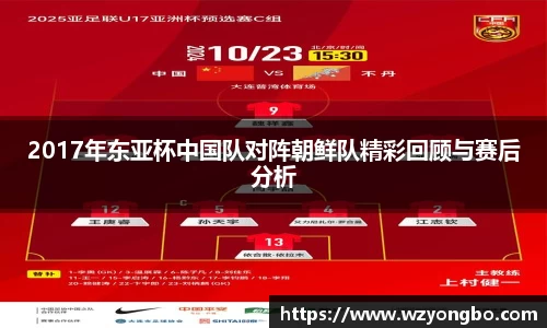 2017年东亚杯中国队对阵朝鲜队精彩回顾与赛后分析
